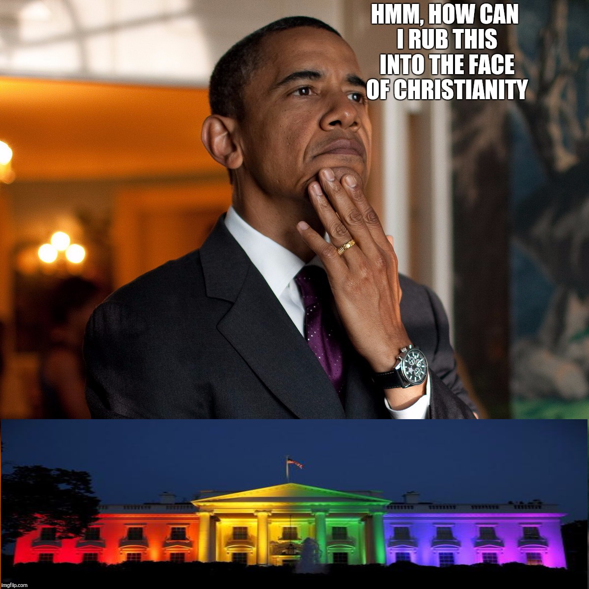 gay pride,memes,obama made w/ Imgflip meme... 