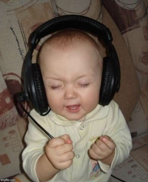 Baby singing | image tagged in baby singing | made w/ Imgflip meme maker