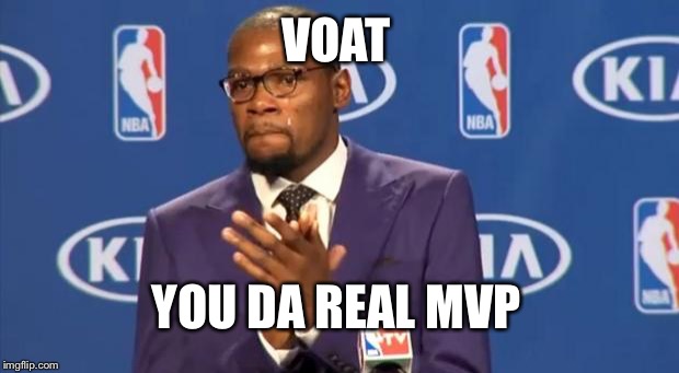 You The Real MVP Meme | VOAT YOU DA REAL MVP | image tagged in memes,you the real mvp | made w/ Imgflip meme maker