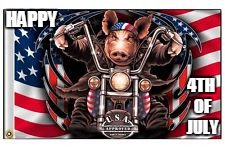 Hog on hog 4th of July | HAPPY 4TH OF JULY | image tagged in happy 4th of july 2 | made w/ Imgflip meme maker