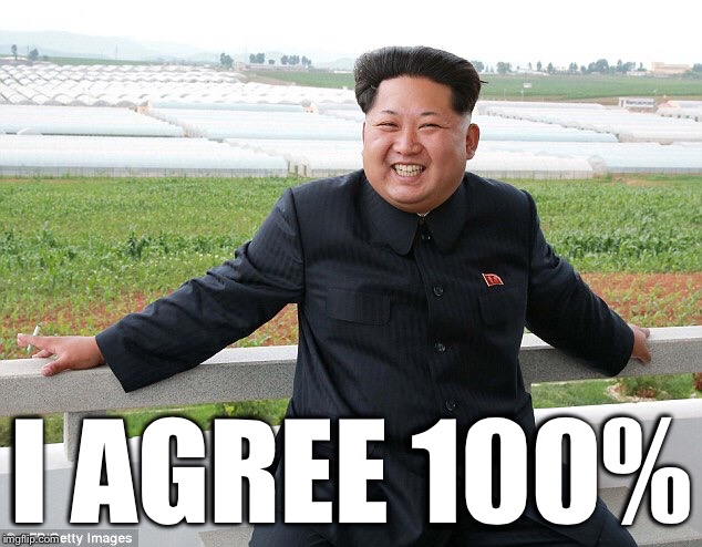 I AGREE 100% | made w/ Imgflip meme maker