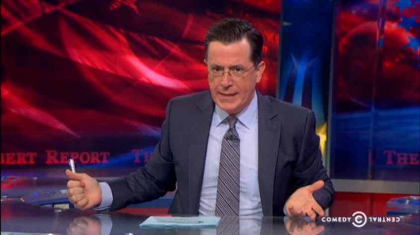 High Quality Politically Incorrect Colbert (2) Blank Meme Template