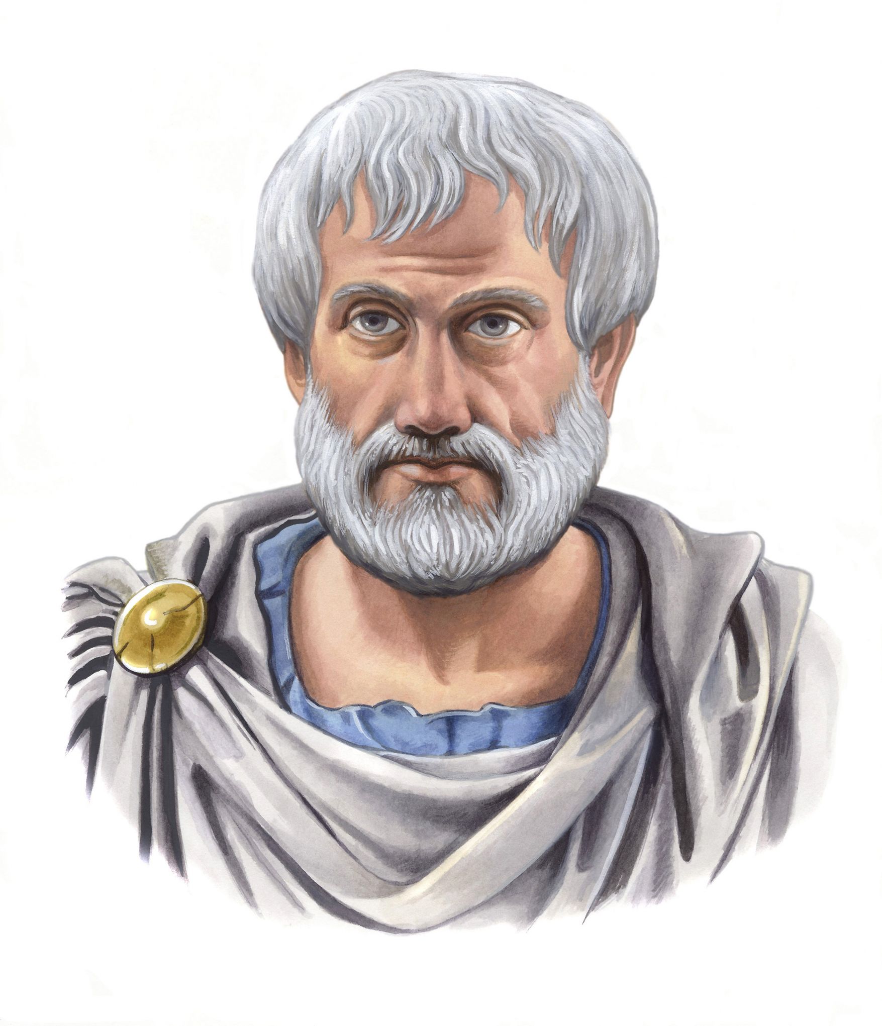 Aristotle Blank Meme Template