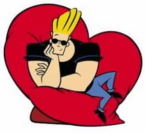 Johnny Bravo Oblivious Blank Meme Template