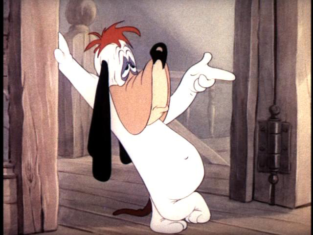 High Quality Droopy dog Blank Meme Template