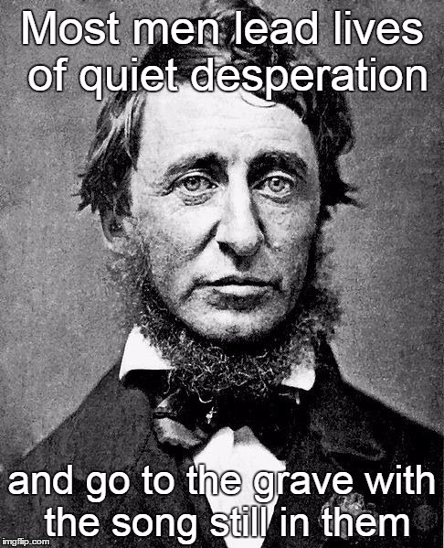 image tagged in thoreau | made w/ Imgflip meme maker