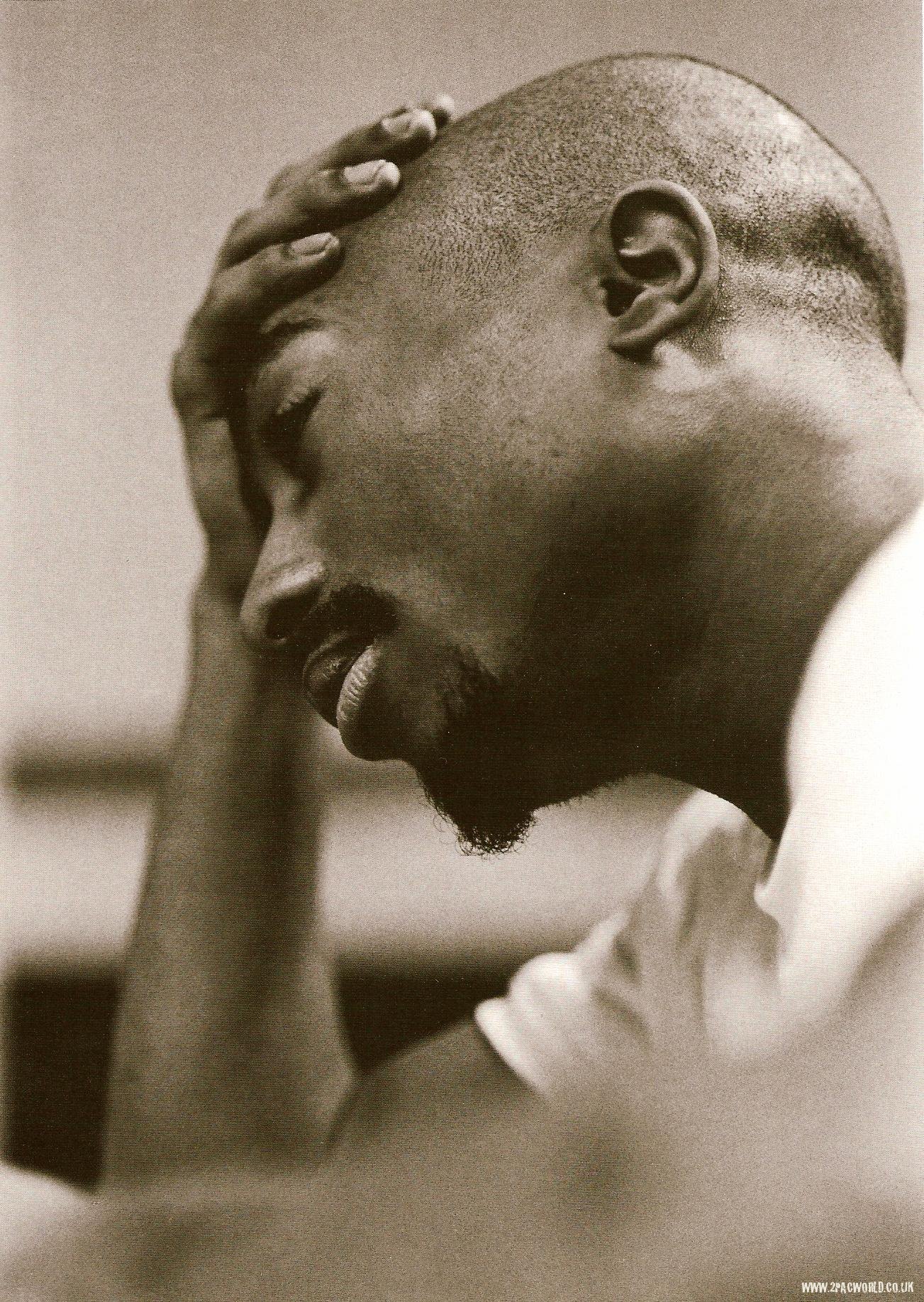 2Pac Sad Blank Meme Template