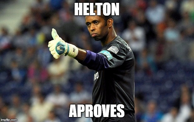 HELTON APROVES | image tagged in helton  aproves | made w/ Imgflip meme maker