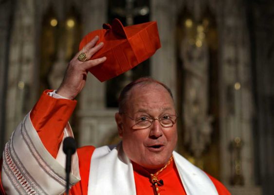 Cardinal Dolan Blank Meme Template