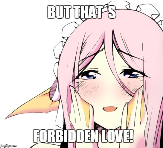 But thats forbidden love! | BUT THAT´S FORBIDDEN LOVE! | image tagged in memes,anime,anime is not cartoon,monster musume | made w/ Imgflip meme maker