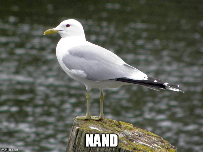 NAND | image tagged in sweden | made w/ Imgflip meme maker