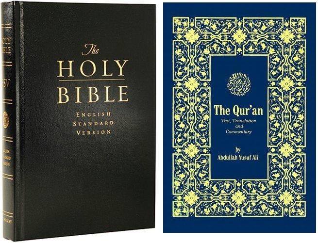 Bible vs. Quran Blank Meme Template