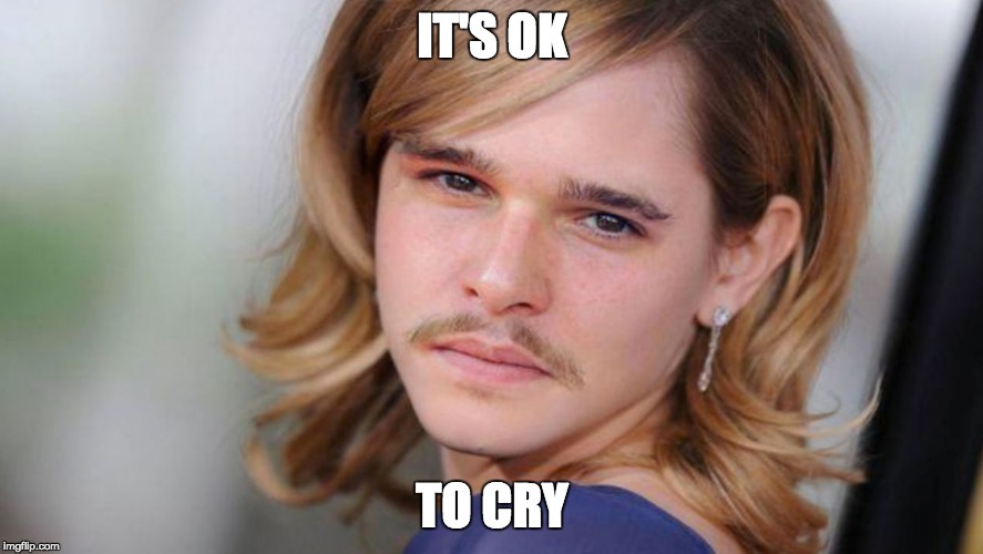 Empathetic EmmaSnow | IT'S OK TO CRY | image tagged in empathetic emmasnow | made w/ Imgflip meme maker