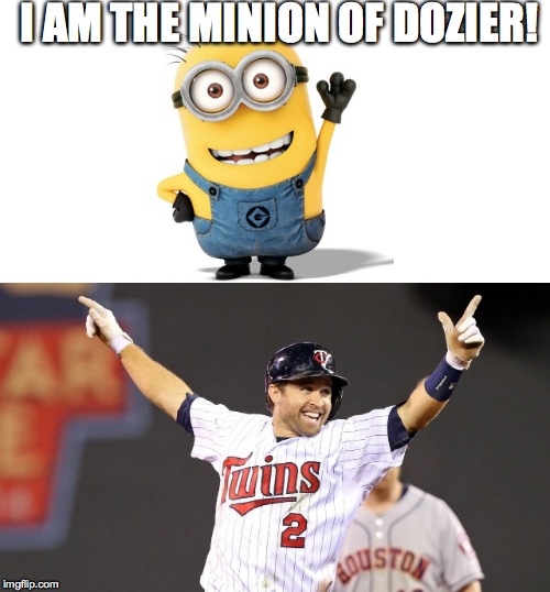 I AM THE MINION OF DOZIER! | image tagged in minions,twins,ghostbusters | made w/ Imgflip meme maker