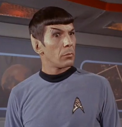 Spock Bemused Blank Meme Template