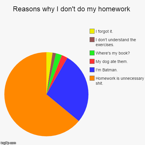 Reasons should do my homework