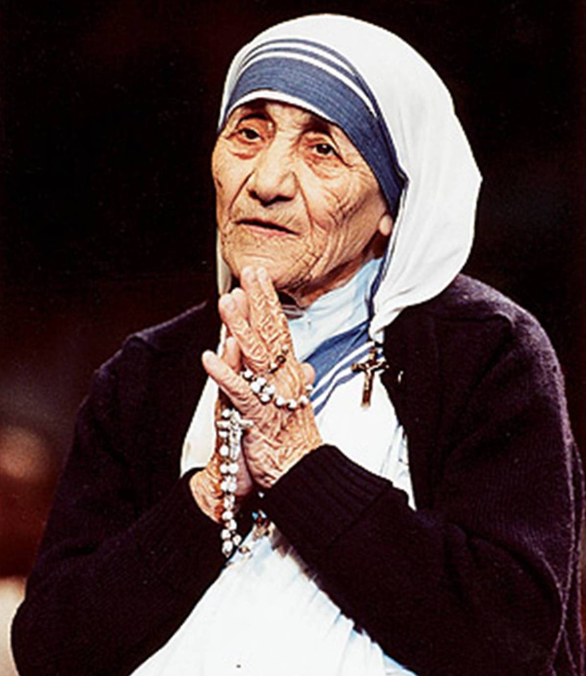 Mother Theresa Praying Blank Meme Template