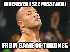 image tagged in game of thrones,funny,the rock smelling,wwf,wwe | made w/ Imgflip meme maker