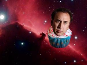 High Quality nic cage cupcake Blank Meme Template