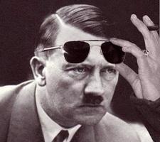 High Quality Sunglasses Hitler Blank Meme Template