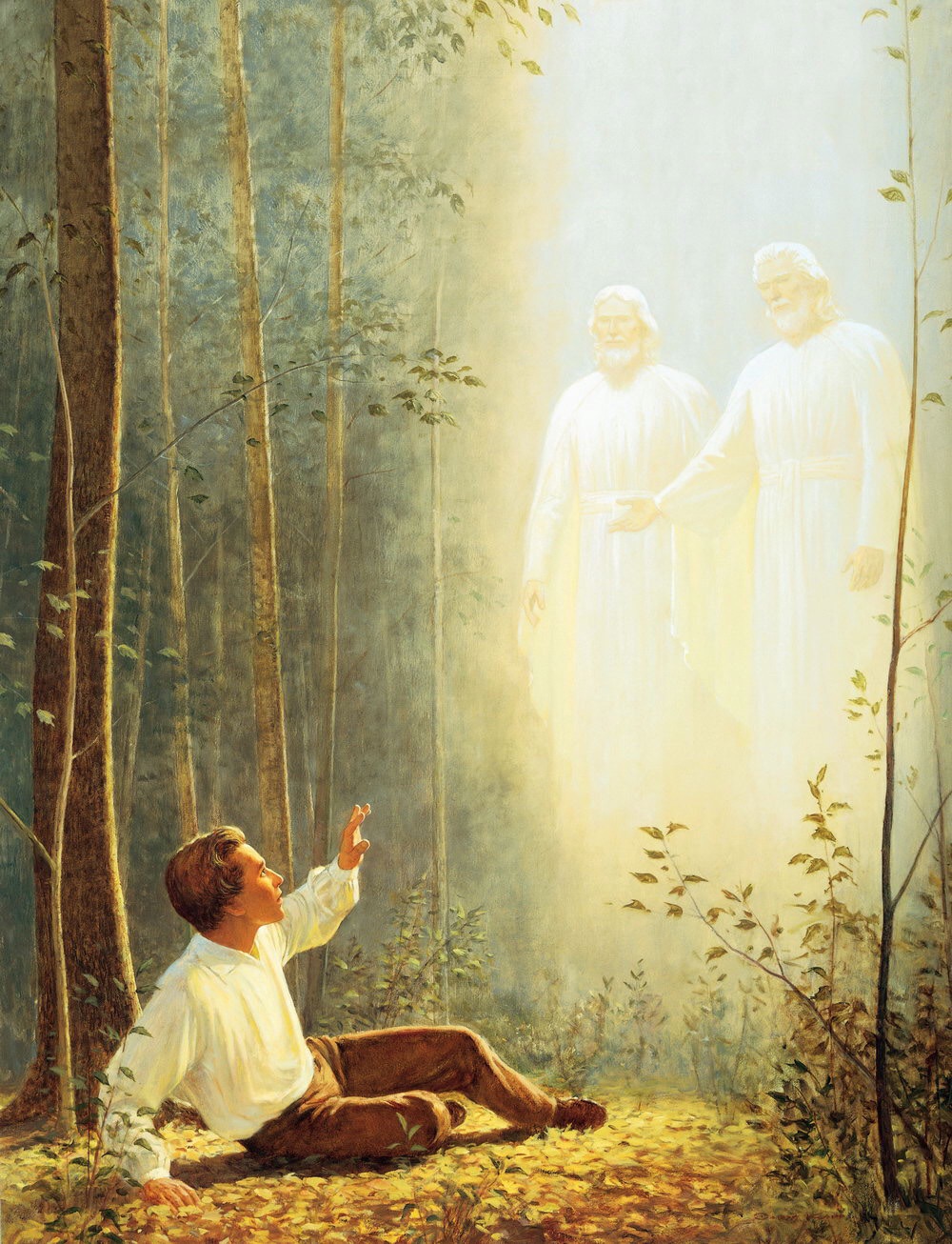 High Quality Joseph Smith First Vision Blank Meme Template