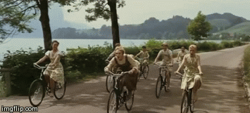 Sound of Music Bicycle Scene Do Re Mi  Imgflip