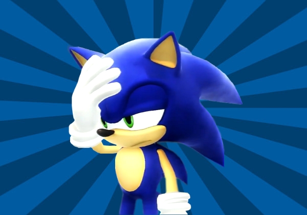 Dark Sonic Blank Template - Imgflip