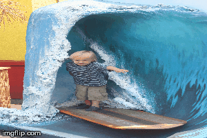 Green room | image tagged in gifs,surfing | made w/ Imgflip images-to-gif maker
