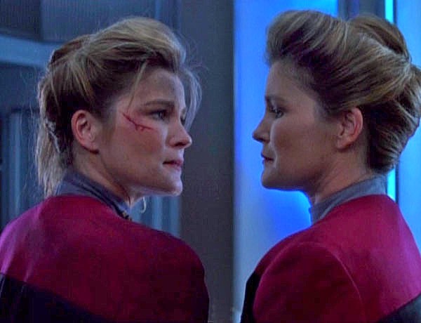 Janeway Star Trek Voyager  Blank Meme Template
