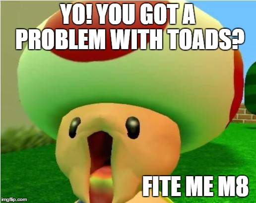 excited toad - Imgflip