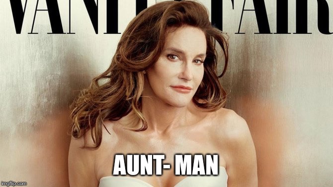 AUNT- MAN | image tagged in jenner ant-man | made w/ Imgflip meme maker