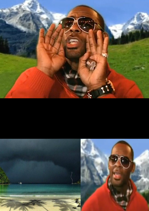 R Kelly Weekend Blank Meme Template