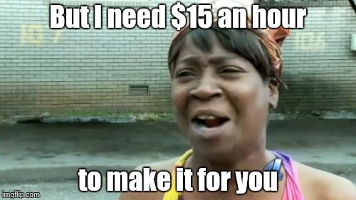 Ain't Nobody Got Time For That Meme | But I need $15 an hour to make it for you | image tagged in memes,aint nobody got time for that | made w/ Imgflip meme maker