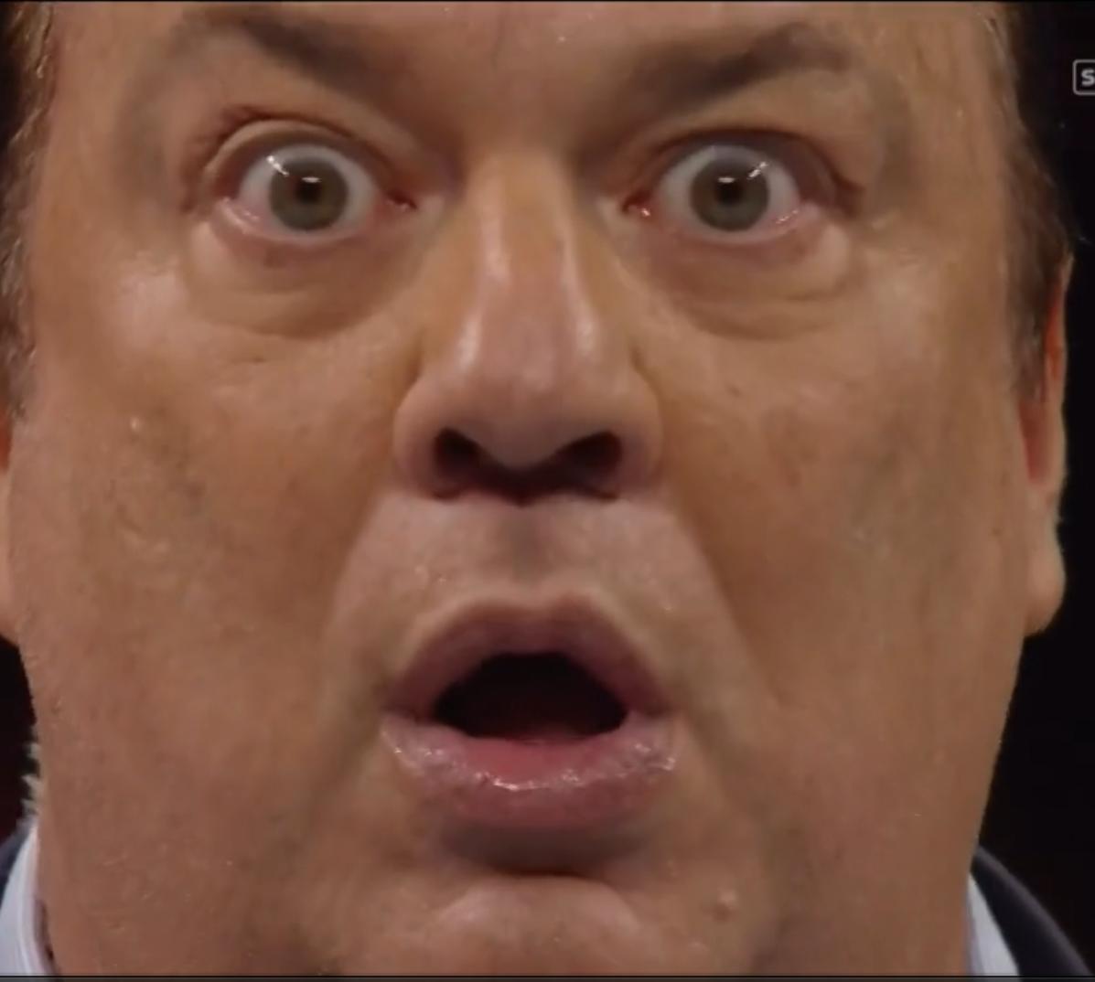 High Quality Paul Heyman Blank Meme Template