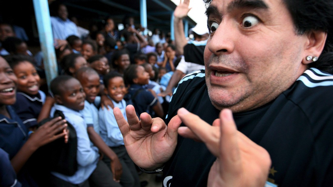 Maradona Blank Meme Template