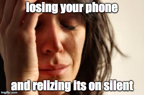 First World Problems