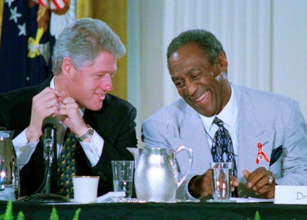 cosby clinton Blank Meme Template