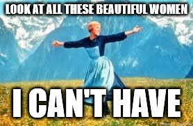 Look At All These | LOOK AT ALL THESE BEAUTIFUL WOMEN I CAN'T HAVE | image tagged in memes,look at all these | made w/ Imgflip meme maker