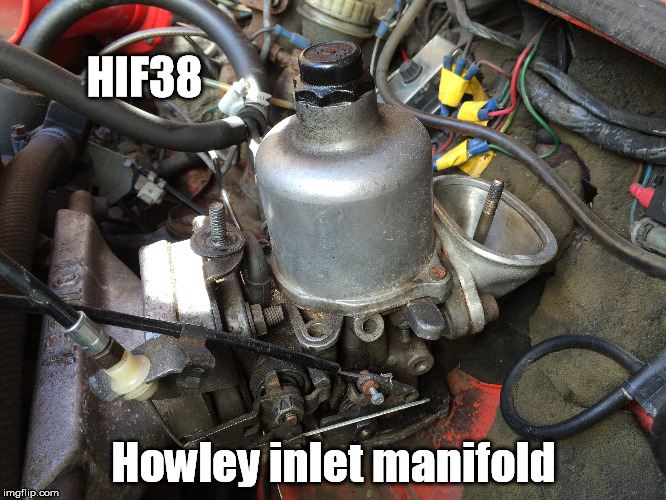 HIF38 Howley inlet manifold | made w/ Imgflip meme maker