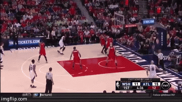 Paul Millsap 3-Poitner | image tagged in gifs,paul millsap,atlanta hawks,3-pointer,paul millsap 3-pointer,paul millsap atlanta hawks | made w/ Imgflip video-to-gif maker