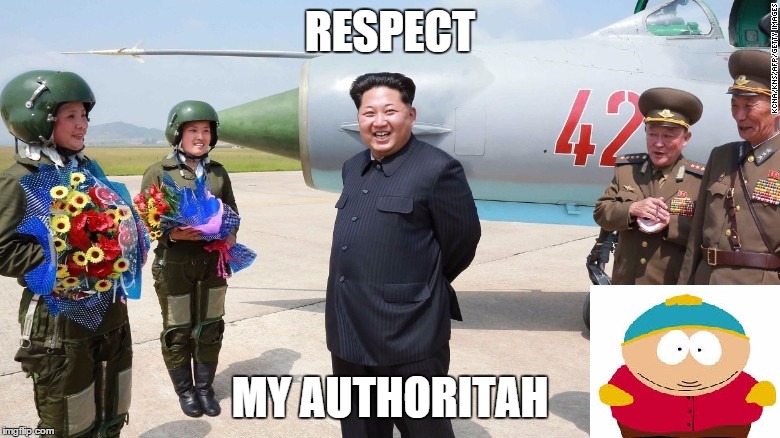 respect | RESPECT MY AUTHORITAH | image tagged in south park | made w/ Imgflip meme maker