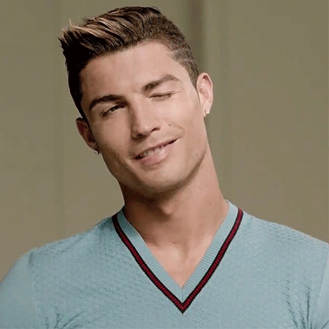 The Ronaldo Blink Blank Meme Template