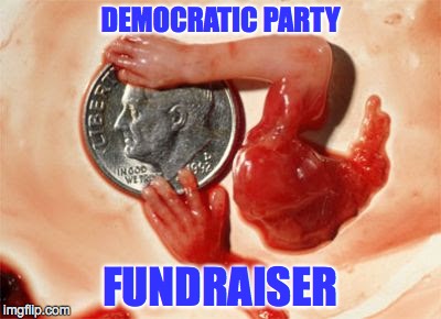 DEMOCRATIC PARTY FUNDRAISER | made w/ Imgflip meme maker