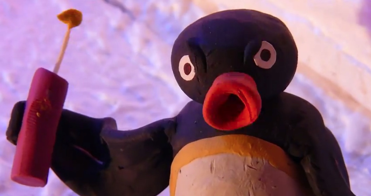 Angry Pingu Blank Meme Template