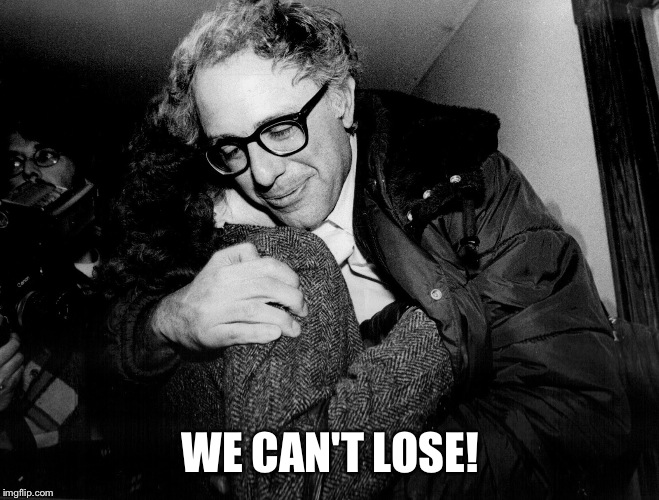 WE CAN'T LOSE! | image tagged in young bernie | made w/ Imgflip meme maker