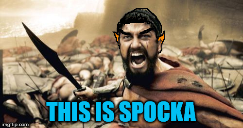 Sparta Leonidas | THIS IS SPOCKA | image tagged in memes,sparta leonidas | made w/ Imgflip meme maker