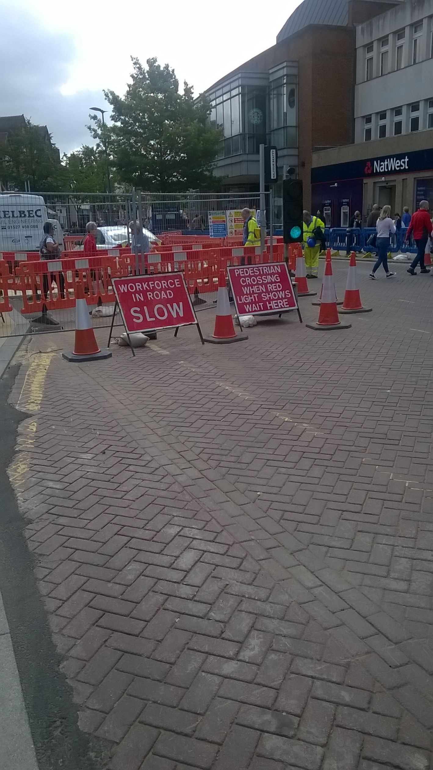 High Quality roadworks Blank Meme Template