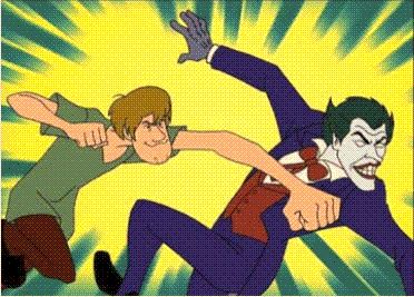 Shaggy vs Joker Blank Meme Template