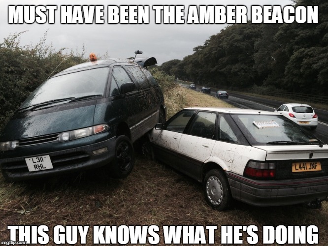 MUST HAVE BEEN THE AMBER BEACON THIS GUY KNOWS WHAT HE'S DOING | made w/ Imgflip meme maker