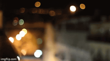 The view from Dominique's balcony at night | image tagged in gifs | made w/ Imgflip video-to-gif maker